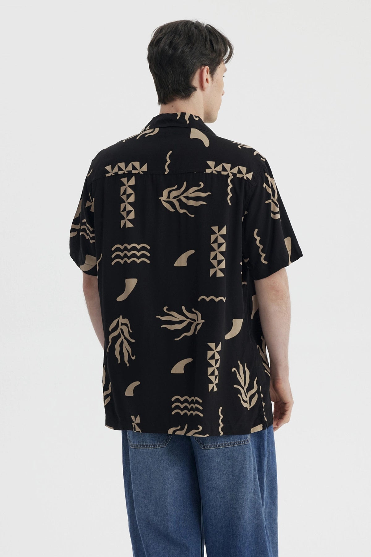 Camisa Hombre Rapport Negro