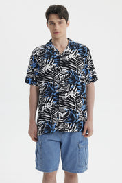 Camisa Hombre Full Rapport Negro