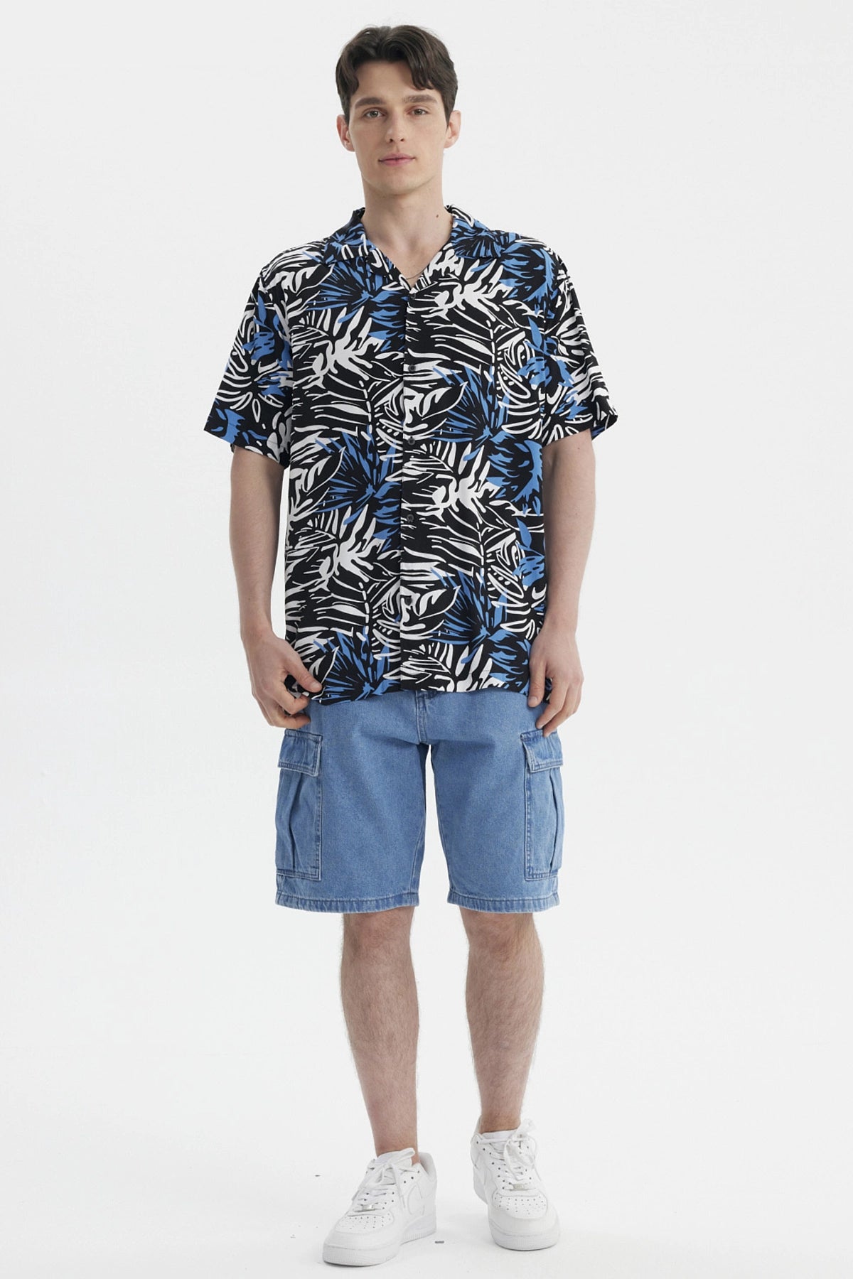 Camisa Hombre Full Rapport Negro