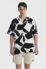 Camisa Hombre Rapport Negro