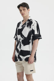 Camisa Hombre Rapport Negro