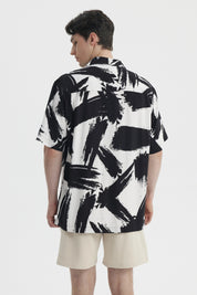 Camisa Hombre Rapport Negro