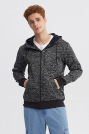 Polar Hombre Hoodie Negro