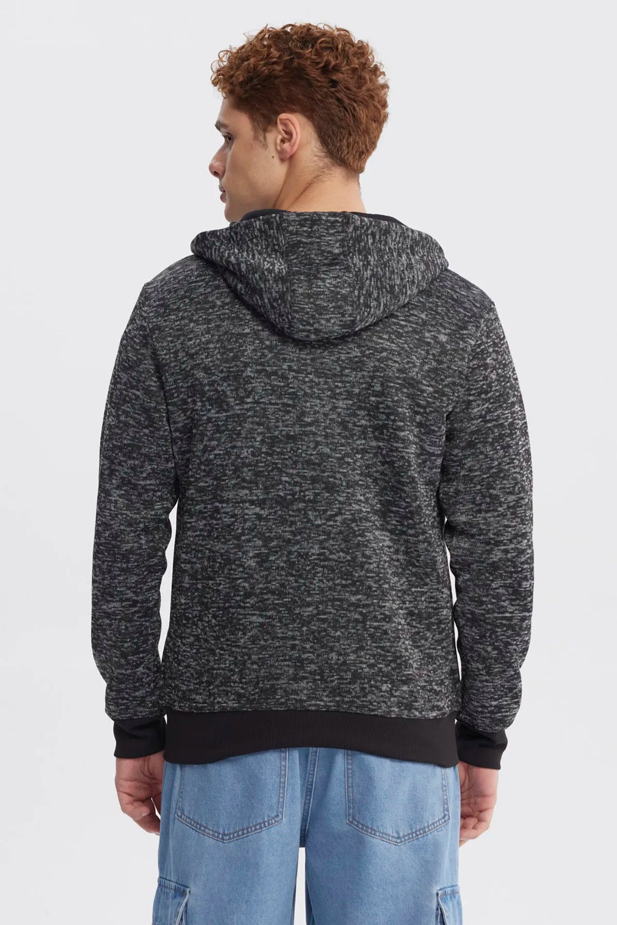 Polar Hombre Hoodie Negro