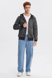 Polar Hombre Hoodie Negro