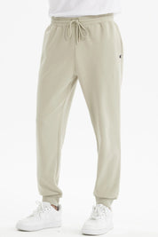 Pantalón Buzo Hombre Jogger Básico Beige Oscuro