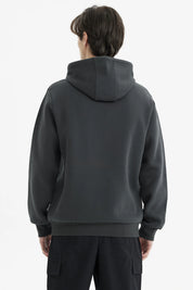 Polerón Hombre Full Zipper Basico Marengo