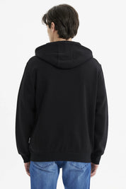 Polerón Hombre Full Zipper Basico Negro