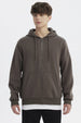 Polerón Hombre Full Zipper Basico Acero