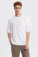 Polera Hombre Loose Fit Blanco