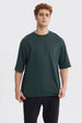 Polera Hombre Loose Fit Petroleo