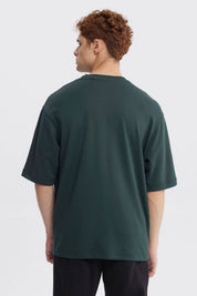 Polera Hombre Loose Fit Petroleo