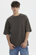 Polera Hombre Overside Fit Acero