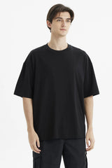 Polera Hombre Oversize Negro