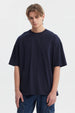 Polera Hombre Oversize Azul