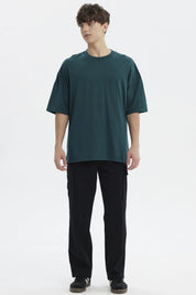 Polera Hombre Oversize Verde