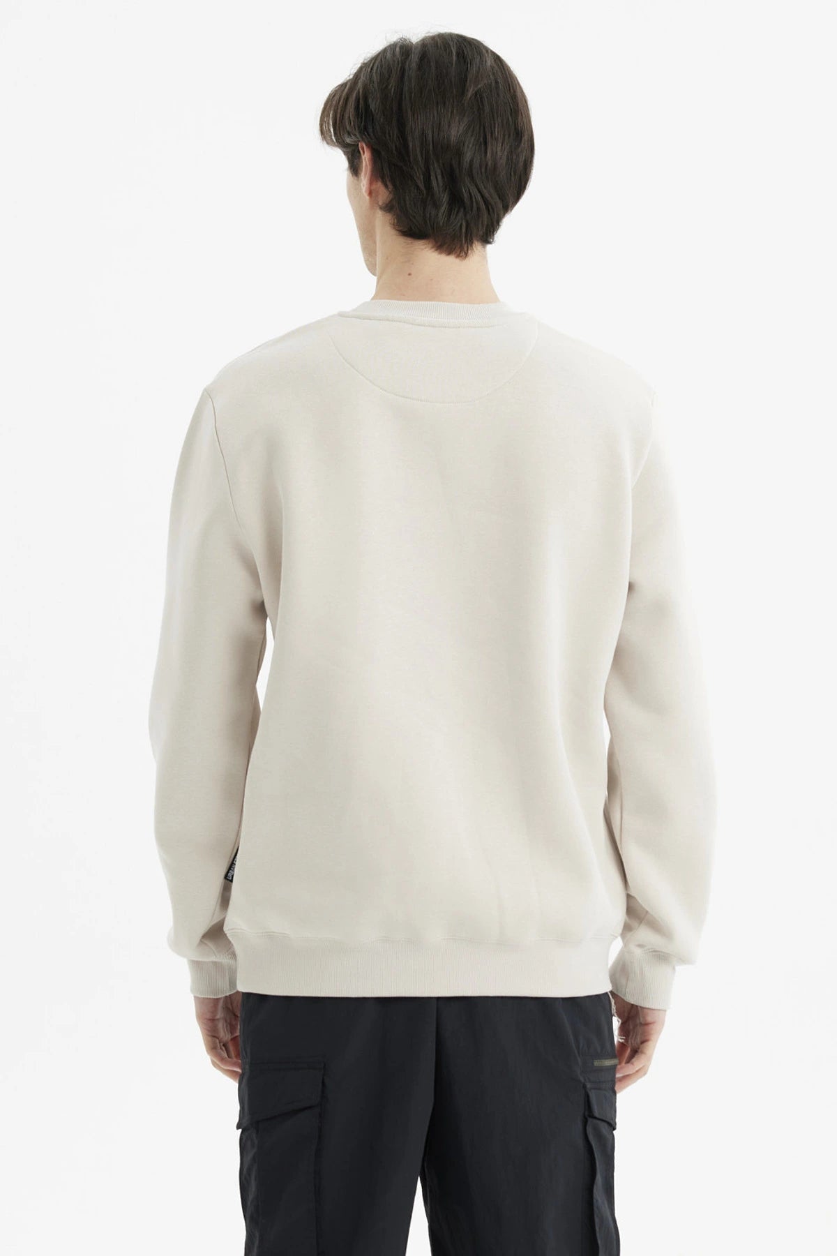 Polerón Hombre Básico Beige