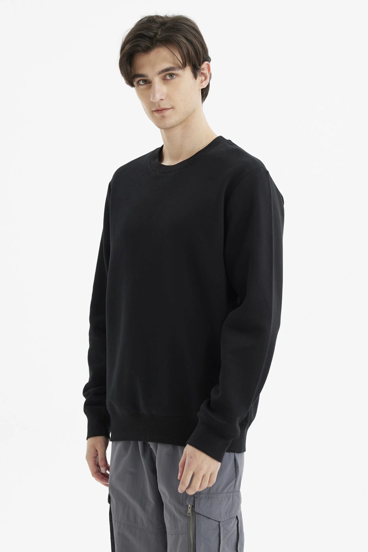 Polerón Hombre Básico Negro