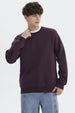 Polerón Hombre Básico Morado