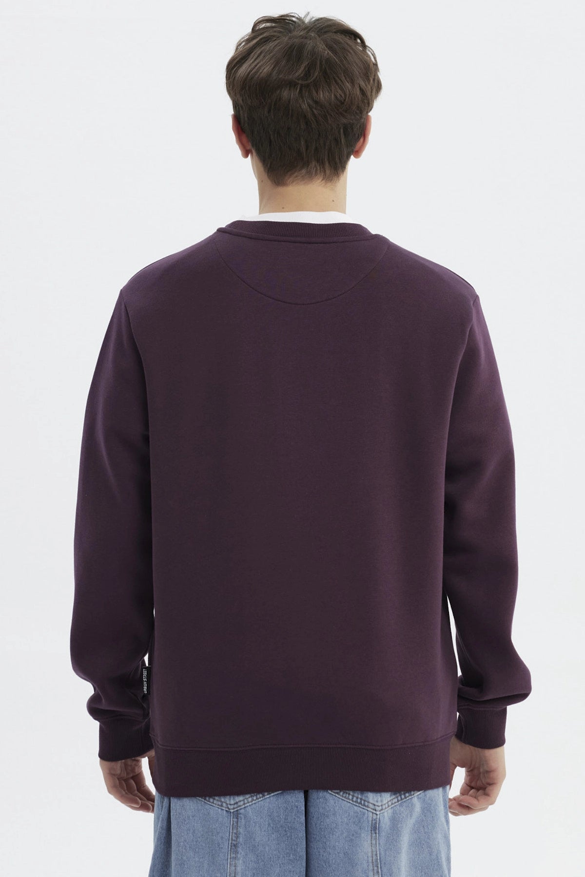 Polerón Hombre Básico Morado