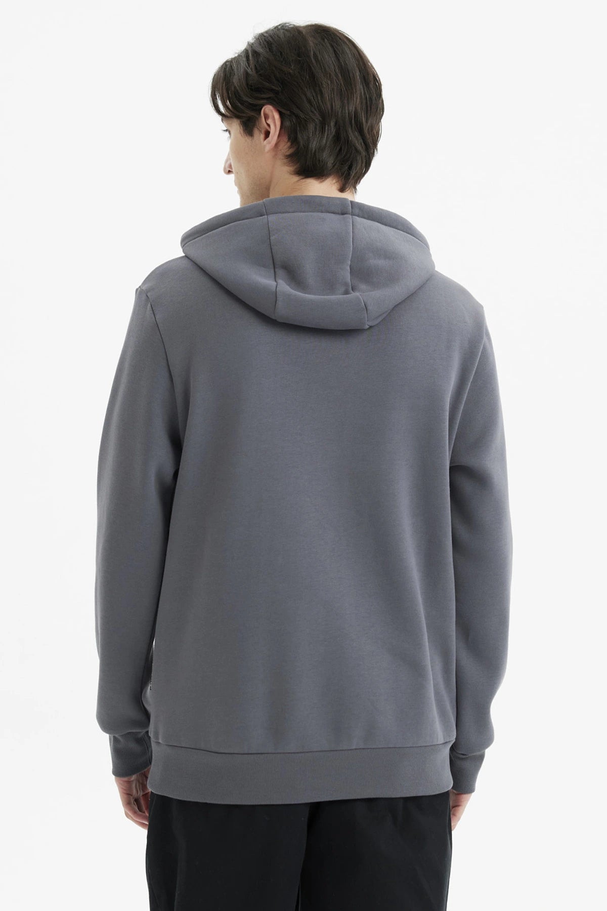 Polerón Hombre Hoodie Básico Marengo