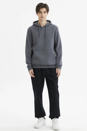 Polerón Hombre Hoodie Básico Marengo