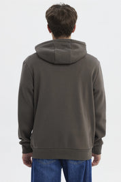 Polerón Hombre Hoodie Básico Acero