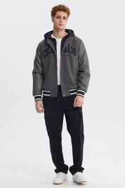 Chaqueta Hombre Slim Juvenil Marengo