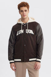 Chaqueta Hombre Slim Juvenil Chocolate