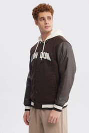 Chaqueta Hombre Slim Juvenil Chocolate