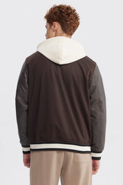 Chaqueta Hombre Slim Juvenil Chocolate