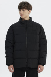 Parka Hombre Slim Negro