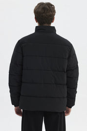 Parka Hombre Slim Negro