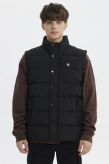 Parka Hombre Slim Negro