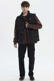 Parka Hombre Slim Negro