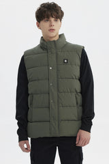 Parka Hombre Slim Verde Militar