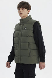 Parka Hombre Slim Verde Militar