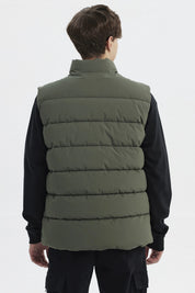 Parka Hombre Slim Verde Militar