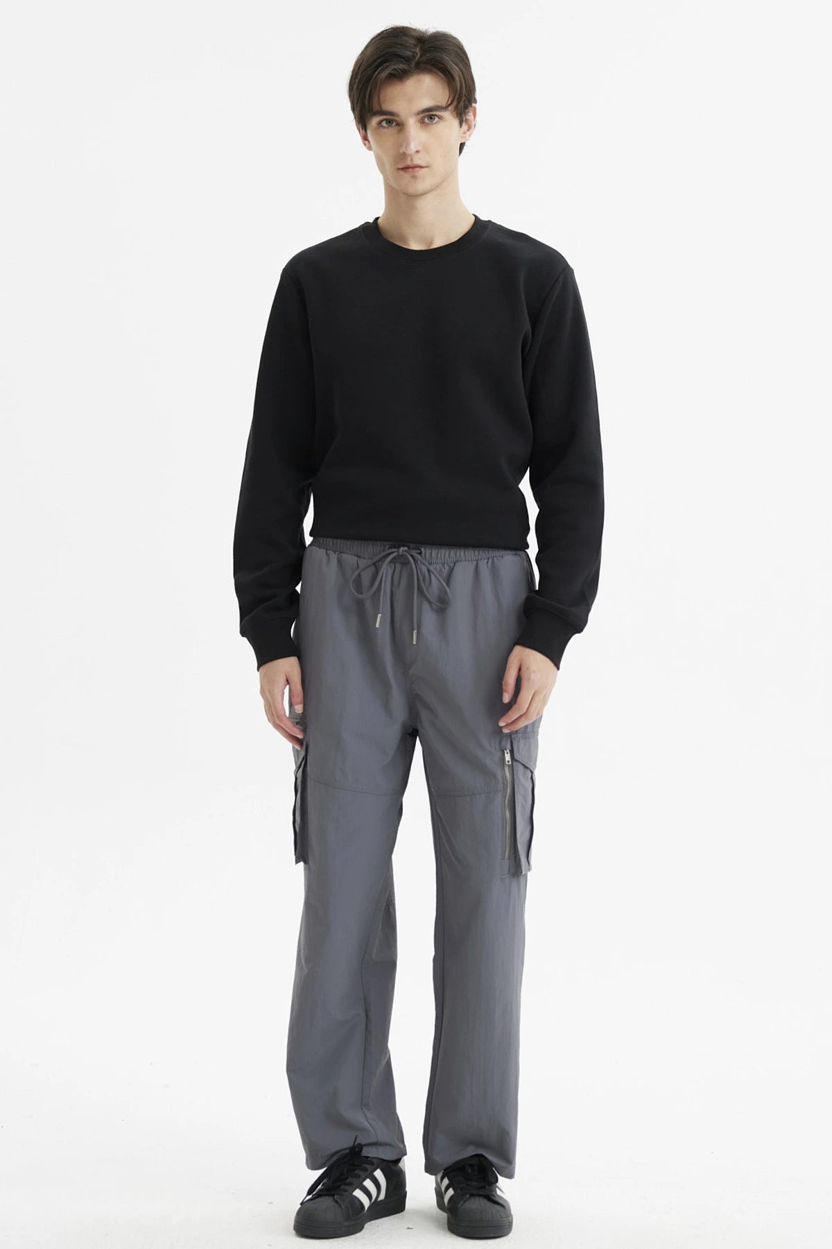 Pantalón Hombre Cargo Parachute Marengo