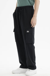 Pantalón Buzo Hombre Jogger Negro