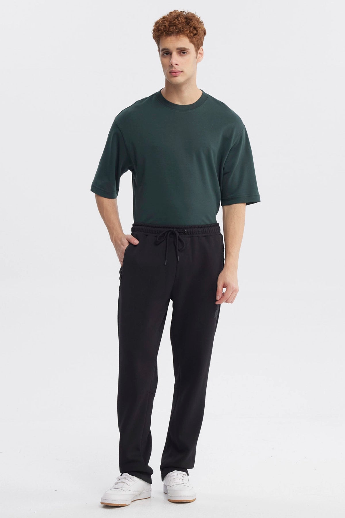 Pantalón Buzo Hombre Sport Negro