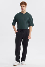 Pantalón Buzo Hombre Sport Negro