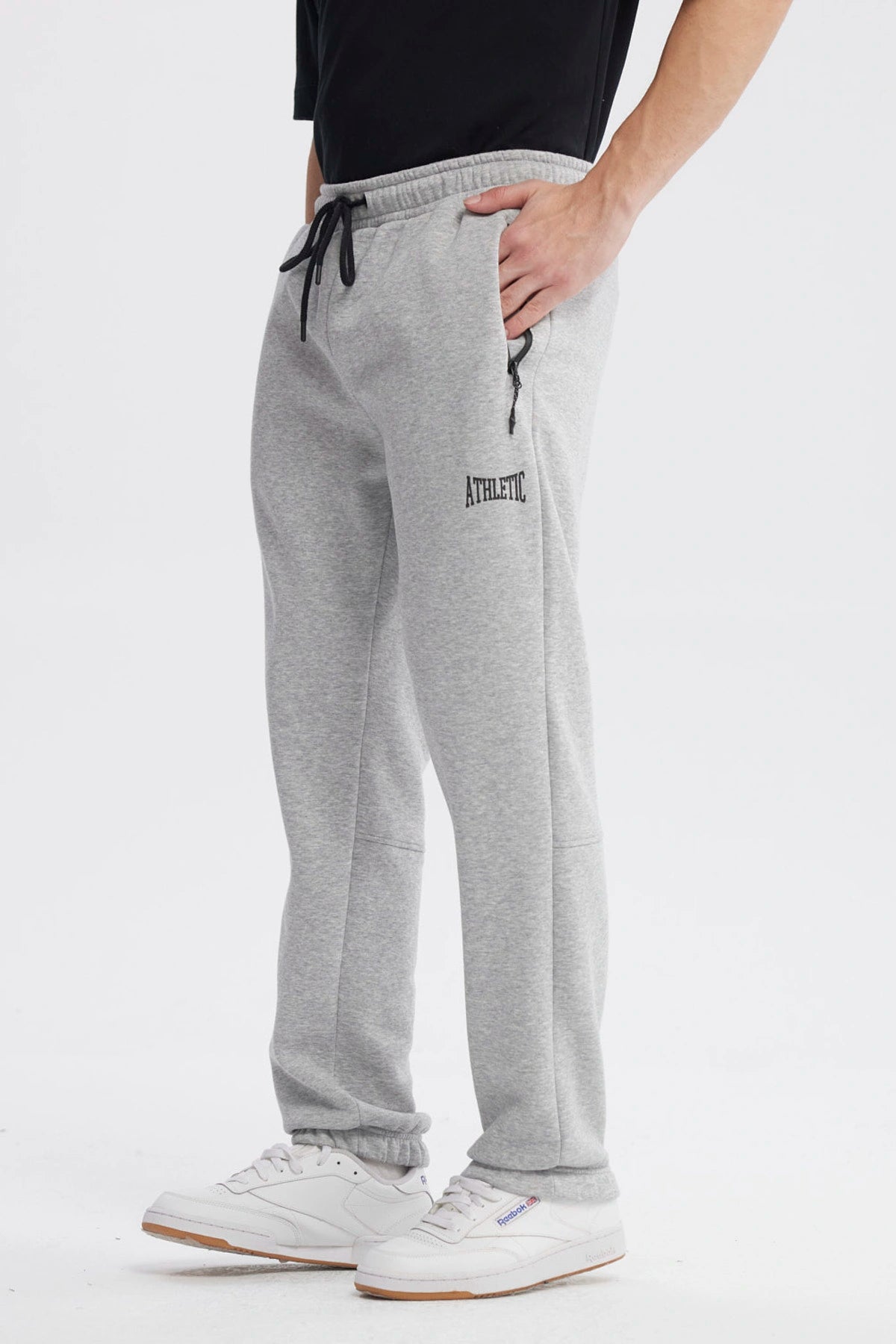 Pantalón Buzo Hombre Sport Gris