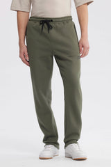 Pantalón Buzo Hombre Sport Verde Militar