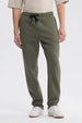 Pantalón Buzo Hombre Sport Verde Militar