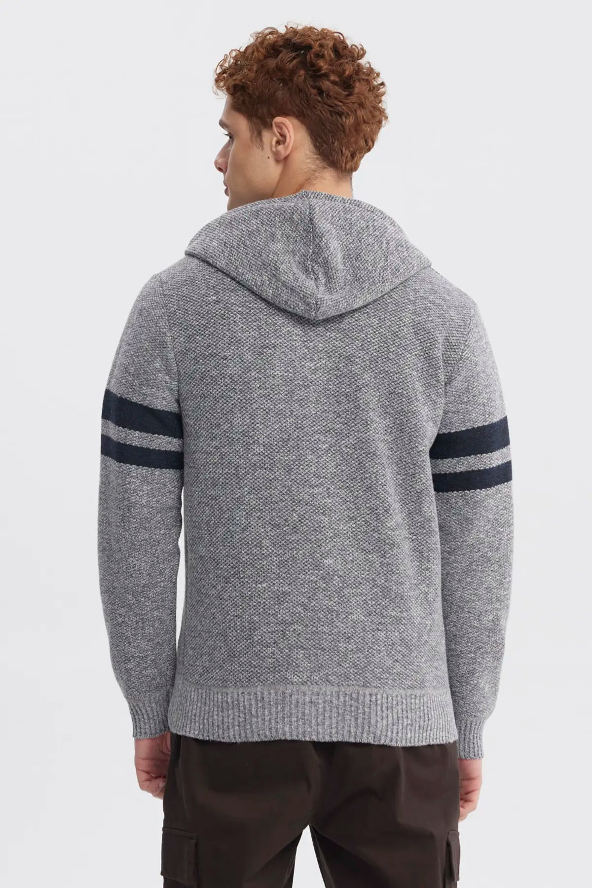 Sweater Hombre Slim Juvenil Gris