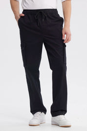Pantalón Hombre Juvenil Calce Recto Negro
