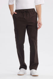 Pantalón Hombre Juvenil Calce Recto Chocolate