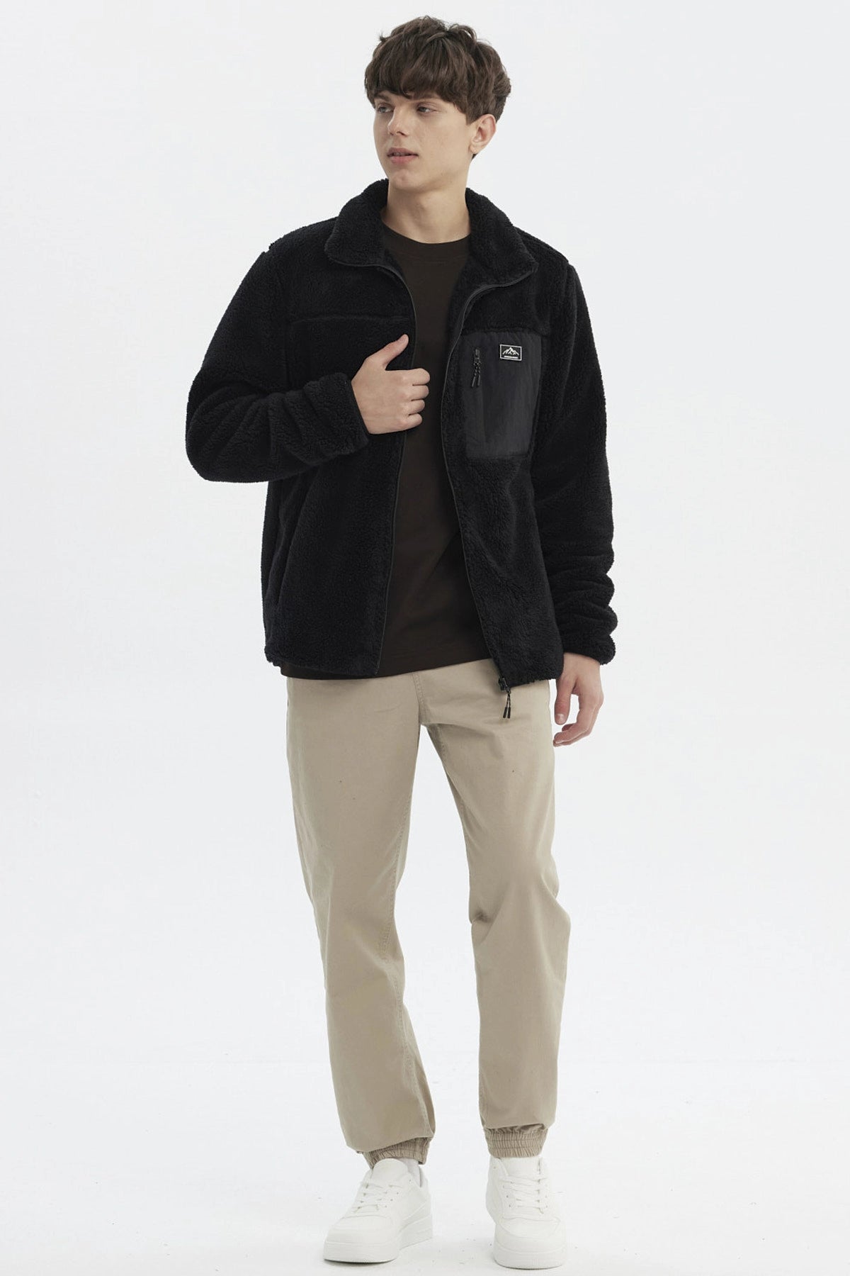 Polar Hombre Juvenil Slim Negro