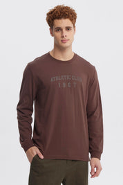 Polera Hombre Slim Chocolate